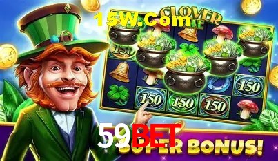 Interface moderna da plataforma 59Bet
