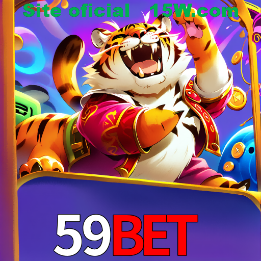 Imagem promocional da 59Bet mostrando a plataforma e suas vantagens